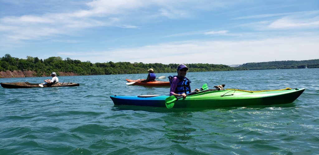 Kayaking on the Lower Niagara - Jane & Larry's Adventures